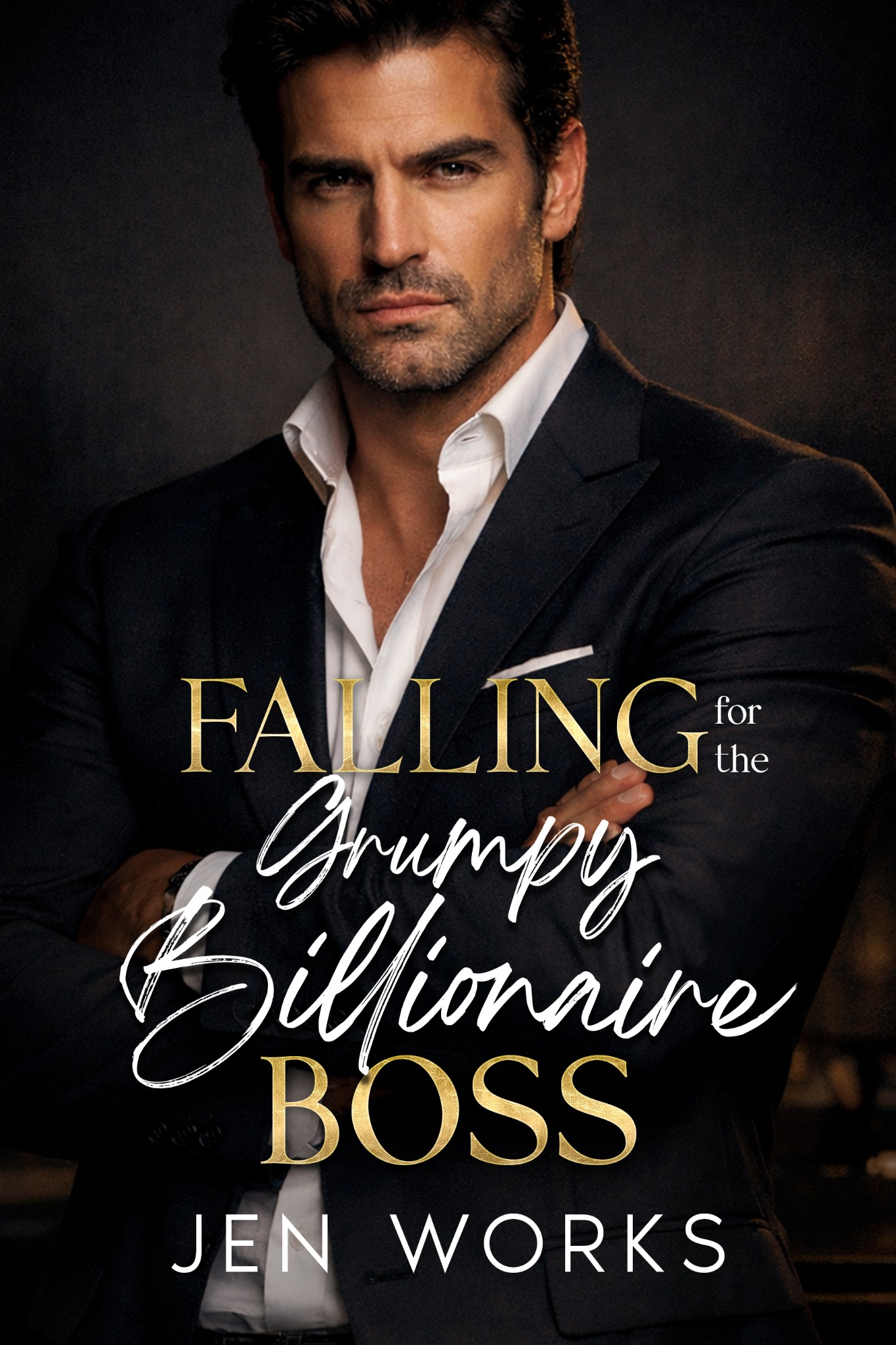 Falling for the Grumpy Billionaire Boss book cover